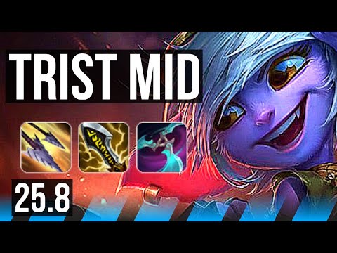 TRISTANA vs CORKI (MID) | 8/2/5 | KR Master | 25.8