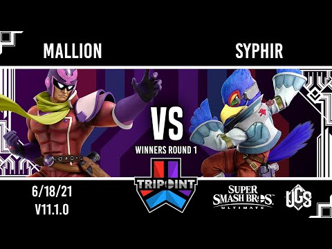 Tripoint Smash 101 - Winners Round 1 - Mallion(Captain Falcon) Vs. Syphir(Falco)