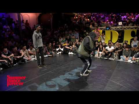 Shaadow vs Batalla 1st ROUND BATTLES Hiphop Forever - Summer Dance Forever 2017