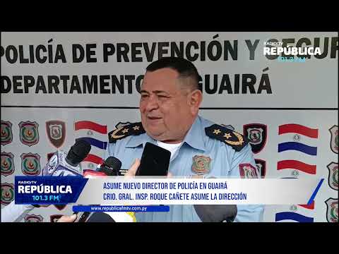 NUEVO DIRECTOR DE POLICÍA ASUME EL COMPROMISO DE FORTALECER LA SEGURIDAD EN GUAIRÁ