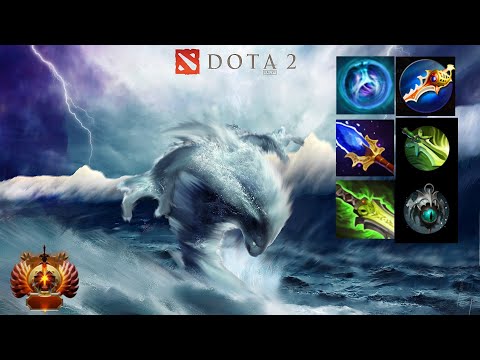 Morphling Guide 23 Kill Full Game - RAMPAGE + DIVINE - Dota 2 7.28 Gameplay