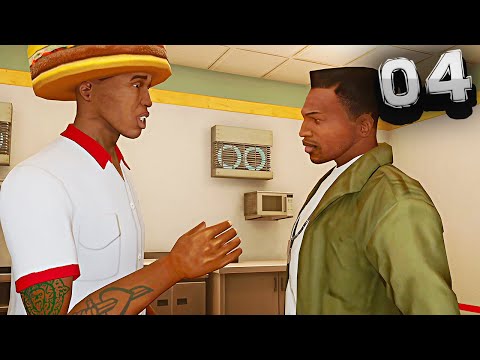 GTA San Andreas Definitive Edition - OG LOC IS TOO FUNNY - Part 4 - Grand Theft Auto San Andreas 4k