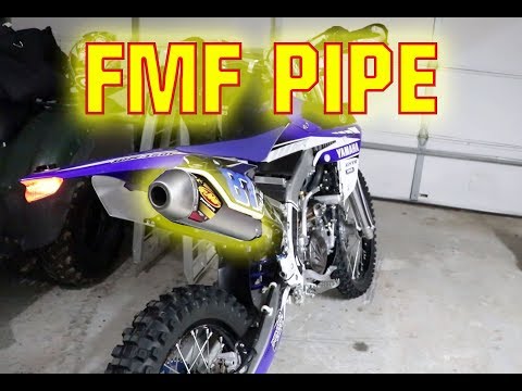 FMF Power Core 4 Hex - 2017 WR450F Install + Before and After