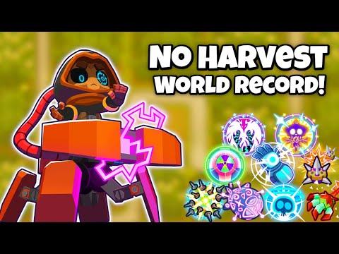 I Broke The 'No Harvest' World Record! (BTD6)