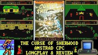 [AMSTRAD CPC] The Curse Of Sherwood - Longplay & Review