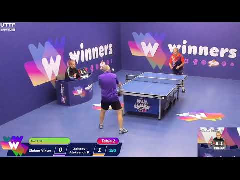 WINners CUP table 2  11.10 Ziakun Viktor - Zaitsev Aleksandr P  14:00