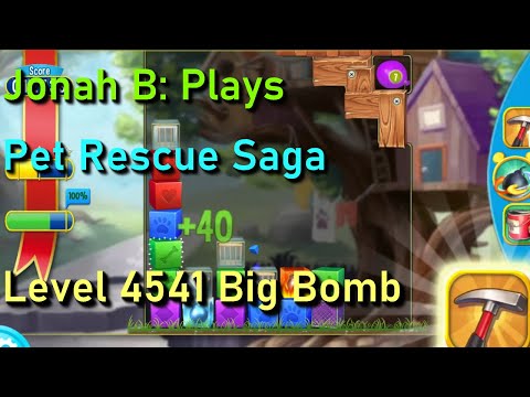 Pet Rescue Saga Level 4541 Big Bomb