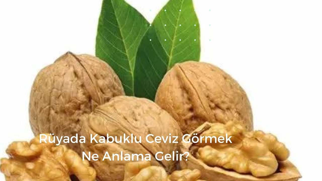 Rüyada Kabuklu Ceviz Görmek Ne Anlamadır