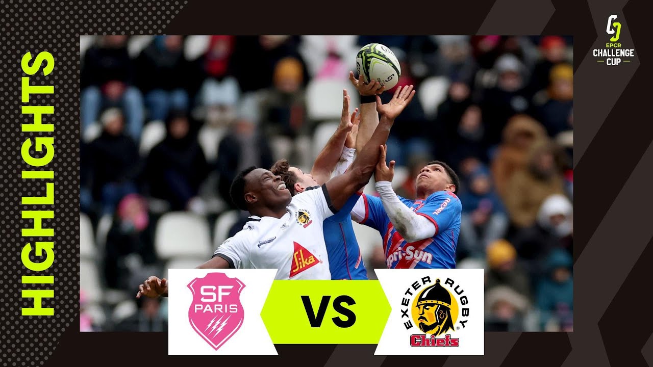 Résumés - Stade Français v Exeter Chiefs | EPCR Challenge Cup 2025/26