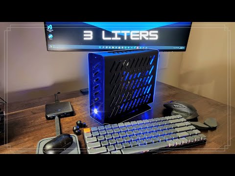 The SMALLEST Liquid Cooled SFF PC Build Yet - NFC 3 Liter case with Ryzen 7 5700G