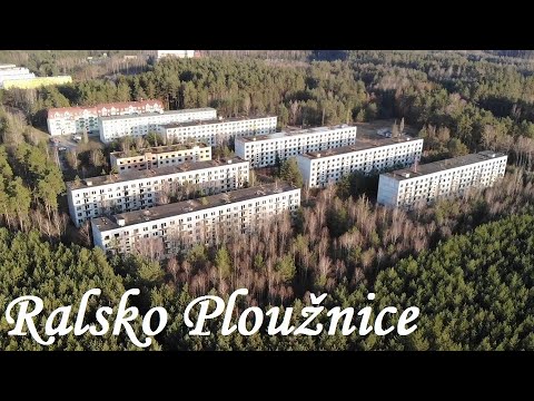 Ralsko Ploužnice, bývalé sovětské město.ЦГВ. Ральско - Плужнице.