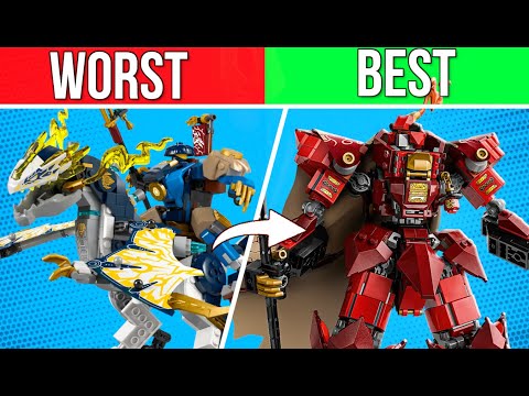 Ranking The LEGO Ninjago Summer 2025 Sets | (Worst to Best!)
