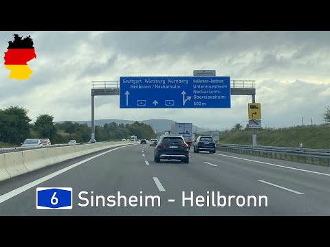 Germany (D): A6 Sinsheim - Heilbronn