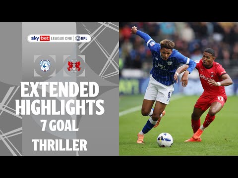 SEVEN GOAL THRILLER! | Cardiff City v Leyton Orient extended highlights
