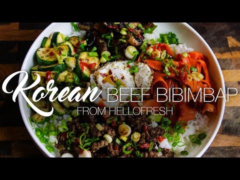 Korean Beef Bibimbap | HelloFresh Demo | CarnalDish