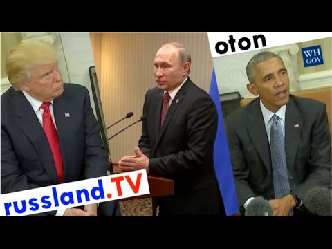 Putin auf deutsch: Obama und Trump [Video]