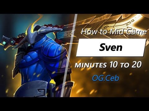 Own the mid game with Sven (feat. Ceb) | Minute 10 to 20