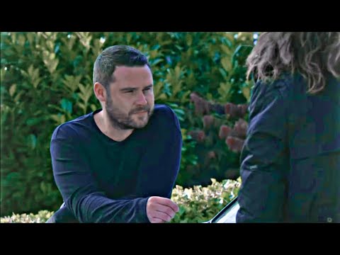 Liv Flaherty 6th December 2021 (no liv) - chas catches aaron trying to leave without saying goodbye