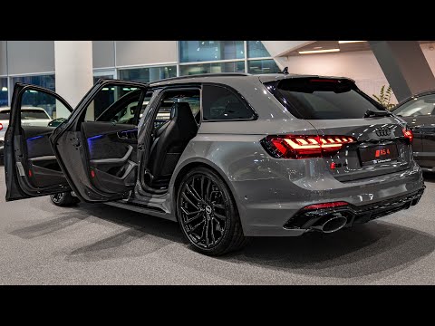 2023 Audi RS 4 Avant (450hp) - Interior and Exterior Details