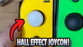 I tested the K-Silver hall effect sticks on Joycons!