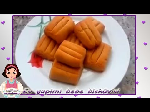 Ev Yapımı Bebek Bisküvisi Tarifi-Bebek yemekleri