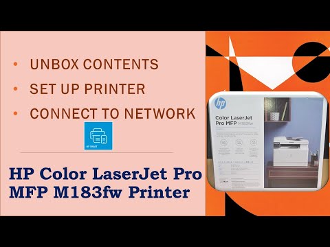 HP Color LaserJet Pro MFP M183fw, Print, Copy, Scan, Faksas, 35-sheet ADF; Energy Efficient; Strong Security; Dualband Wi-Fi