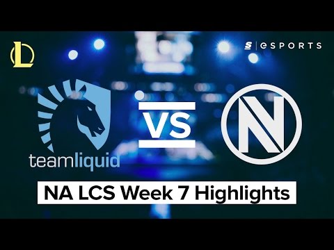 HIGHLIGHTS: Team Liquid vs. Team EnVyUs (2017 NA LCS Spring)