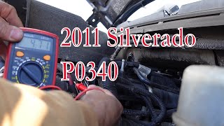 2011 Silverado P0340