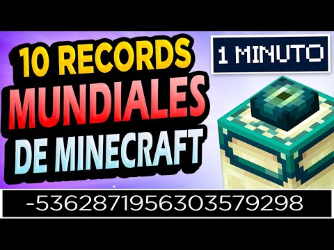 Bobicraft - ✅ 10 Minecraft World Records #1