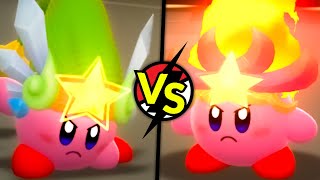 Pokemon Battle But We Can Only Use Kirby Forms!