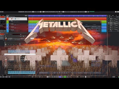 Metallica | Master of Puppets | VSTi / MIDI Drop C Cover in Cubase