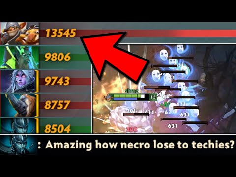 WTF FARM SPEED IN 6K MMR!! How This Techies has 5K Golds away from the enemies?