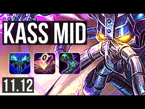 KASSADIN vs AATROX (MID) | 10/0/3, Legendary, 800+ games, 1.2M mastery | KR Diamond | v11.12