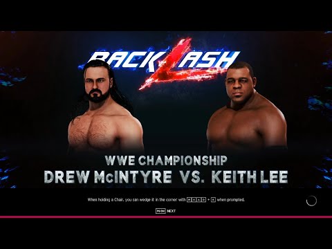 FULL MATCH - DREW McINTYRE VS KEITH LEE - WWE CHAPION MATCH#RAW#WWE