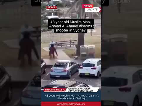 Bondi Beach Hero: Muslim Man Ahmad Disarms Shooter, Saves Lives