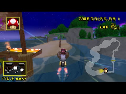 【CTGP 200cc WR】DS Cheep Cheep Beach (No Glitch) - 1:08.624 - Hia