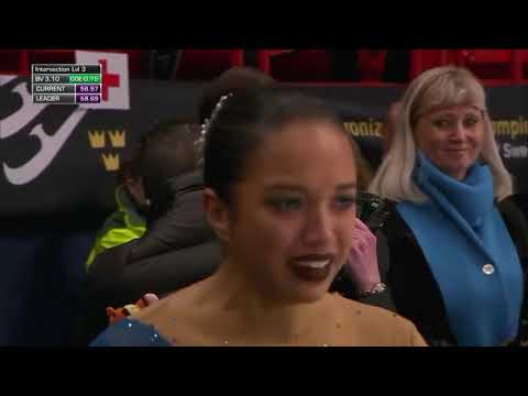 Team Surprise Sweden FS World Synchronized Skating Championships 2018