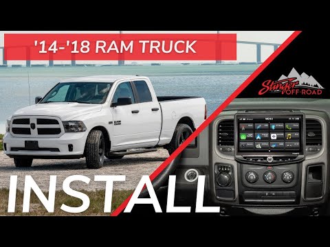 INSTALL: 2014-2018 RAM Truck Radio Upgrade/Dash Removal | Stinger HEIGH10 | RB10RAM13B