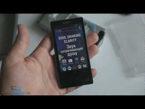 Распаковка Sony Walkman NWZ-F806 (F804, F805) и наушников MDR-1RNC