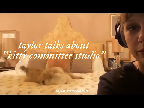 Taylor Swift Talks About “Kitty Committee Studio” and Cat Fights Between Olivia & Benjamin