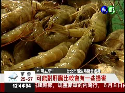 市售水產含禁藥 連鎖超市上榜