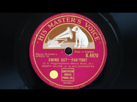 Henry Allen Jr. and His Orchestra - Swing Out (1929)