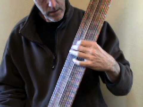 Chapman stick lesson, Adding high notes to the bass side