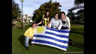 preview picture of video 'Festejo en Mercedes por triunfo de Uruguay 1 - Italia 0 en el Mundial  de fútbol 2014'