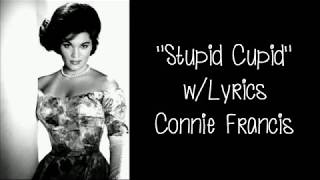 Stupid Cupid (Lyrics On Screen) Connie Francis Lyrics