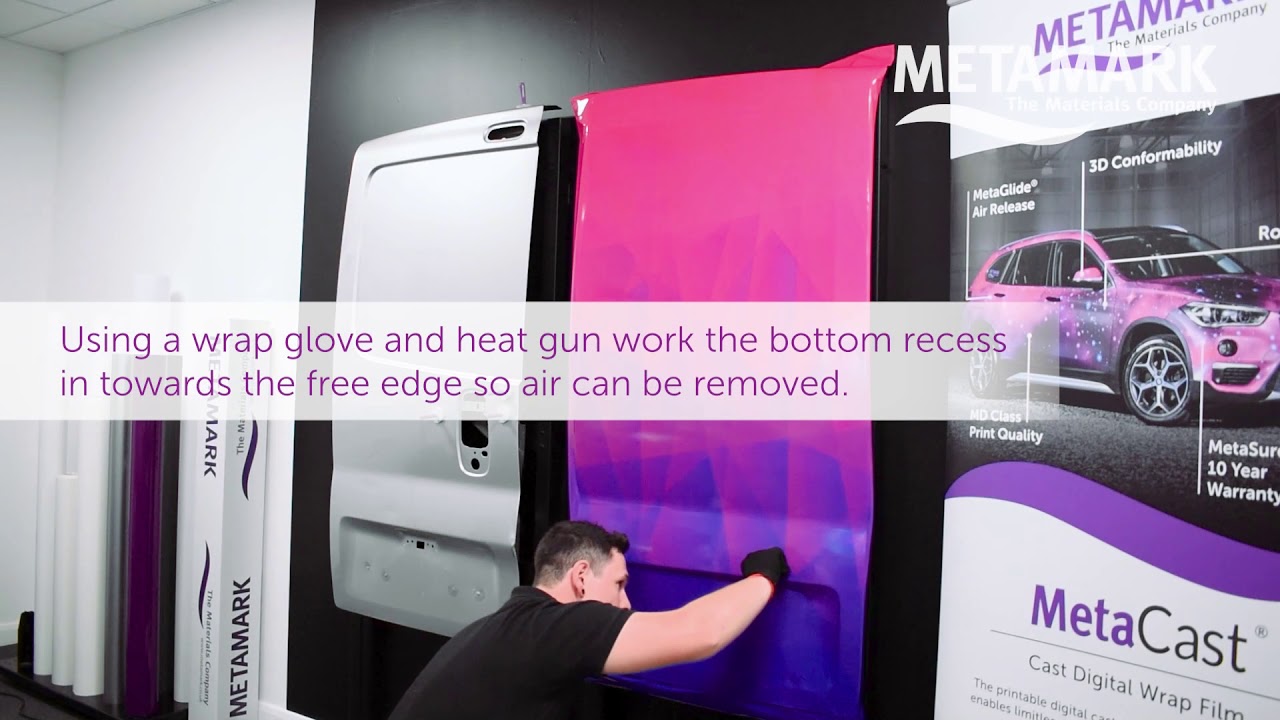 Metamark – Vehicle Wrapping Tutorial using MetaCast MDC Digital Wrap Film