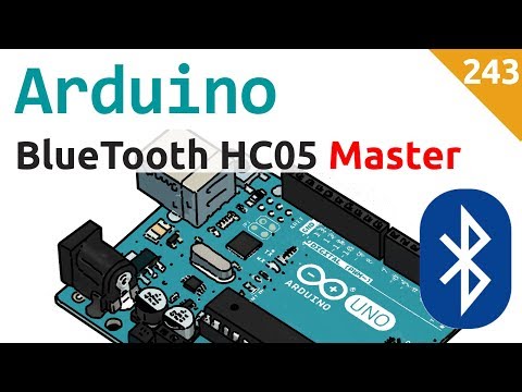 Configurare il bluetooth HC05 come master con Arduino - Video 243