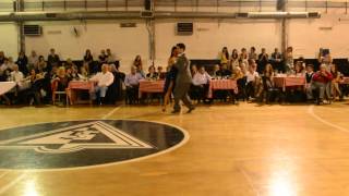 Johana Copes & Alejandro Berón en Milonga Malena Sunderland Club 1/4