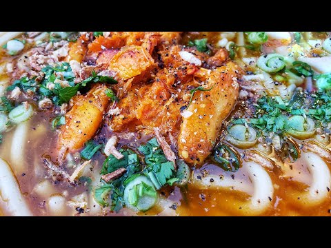 Irresistible Deliciousness Noodle Soup, Banh Canh Cua!