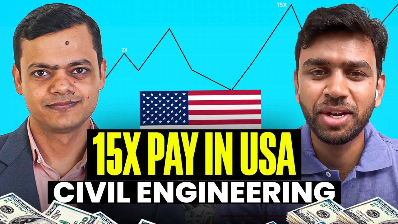 Construction jobs in US vs India | Study abroad to earn more